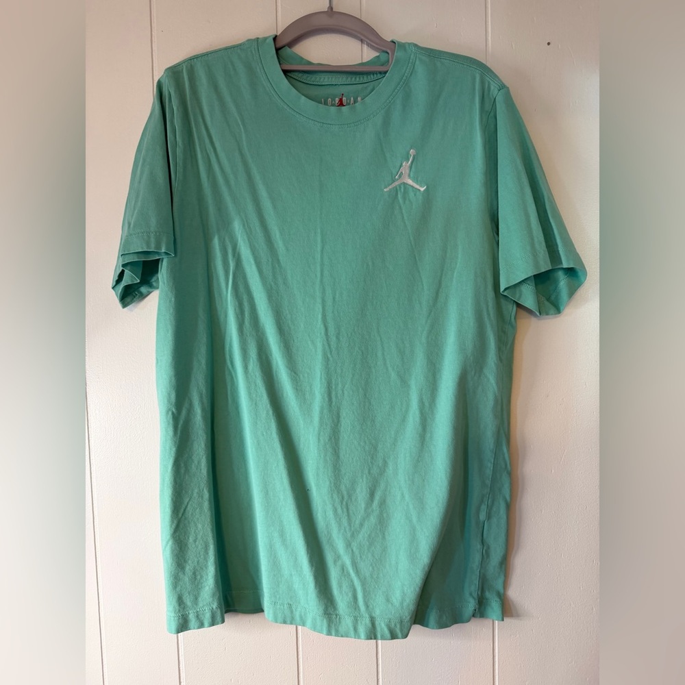 Nike Air Jordan Jumpman T-Shirt Men’s Medium Green Short Sleeve